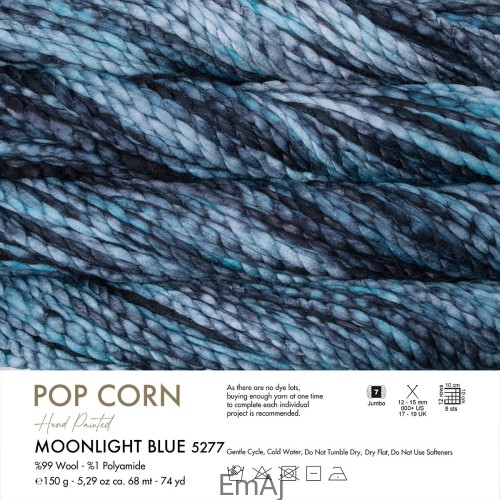 Pop corn Gazzal 5277 Moonlight Blue