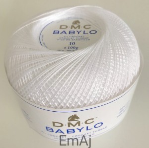 Babylo 10 DMC biały B5200 100g