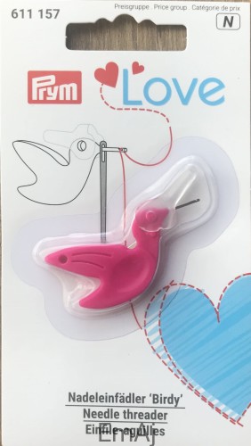 Nawlekacz do igieł PRYM Love  Ptaszek Birdy