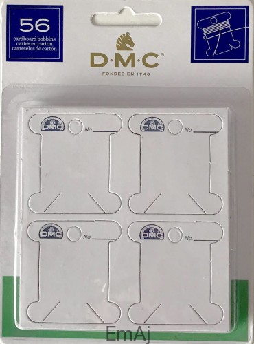 Bobinki papierowe DMC 56 szt