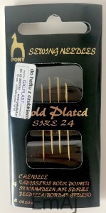 Igły ostre  24 Pony ZŁOTE 06204