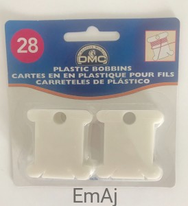 Bobinki plastikowe DMC 28 szt.