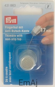 Naparstek metalowy PRYM 17 mm 431 863