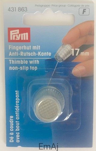 Naparstek metalowy PRYM 17 mm 431 863