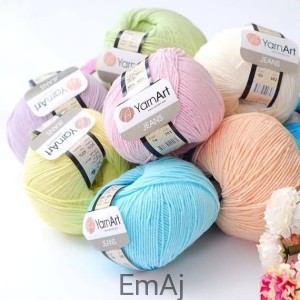 Włóczka YarnArt Jeans 85 MIODOWY Yarn Art                    