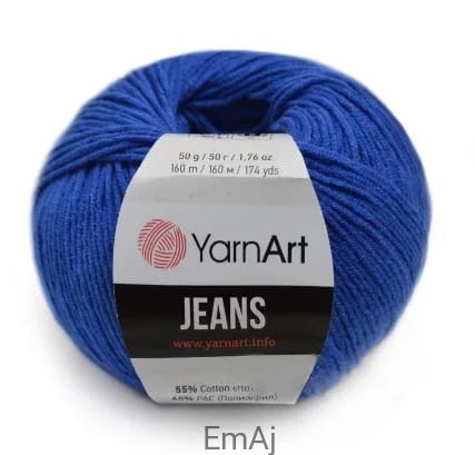 Włóczka YarnArt Jeans 47 CHABROWY Yarn Art     