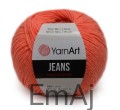 Włóczka YarnArt Jeans 61 POMARAŃCZOWY Yarn Art             