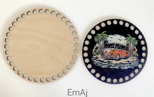 Komplet baza + wieczko koszyka Jamaica 15/17 cm