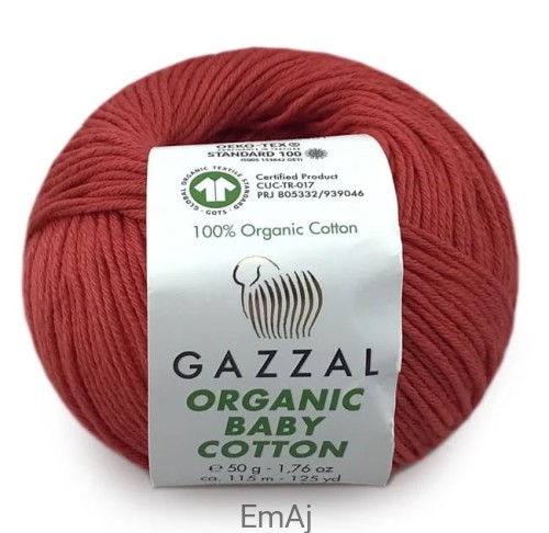 Gazzal Organic Baby Cotton 50g 432