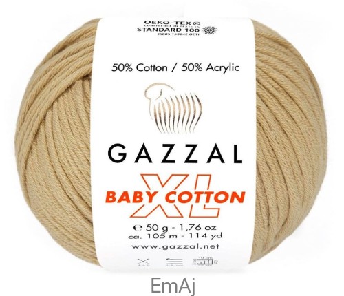 Gazzal Baby cotton XL 3424