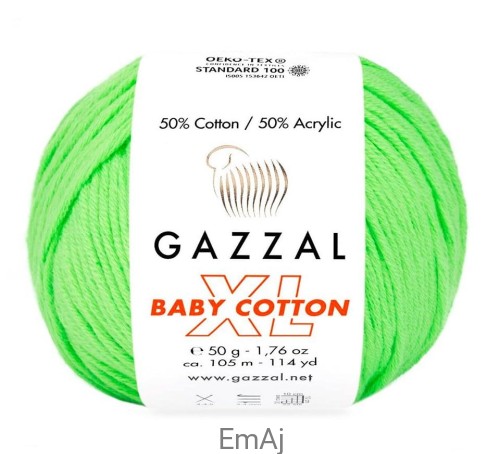 Gazzal Baby cotton XL 3427