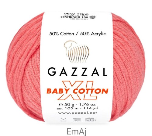 Gazzal Baby cotton XL 3435