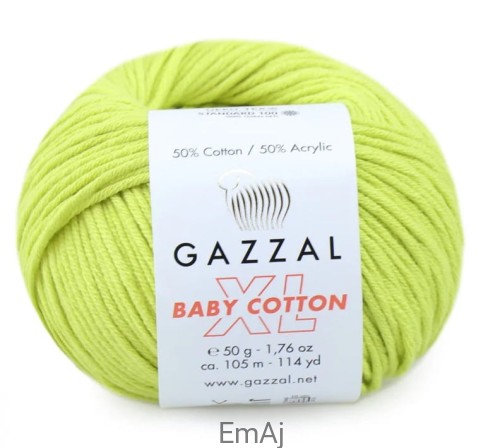 Gazzal Baby cotton XL 3457