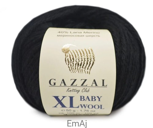 Gazzal Baby Wool XL Merino Kaszmir 50g 803