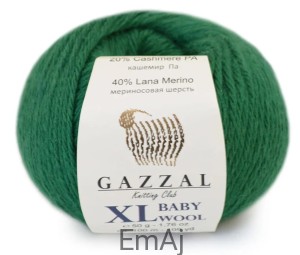 Gazzal Baby Wool XL Merino Kaszmir 50g 814