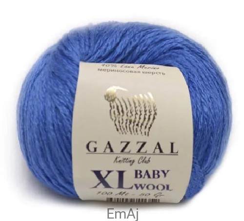 Gazzal Baby Wool XL Merino Kaszmir 50g 830