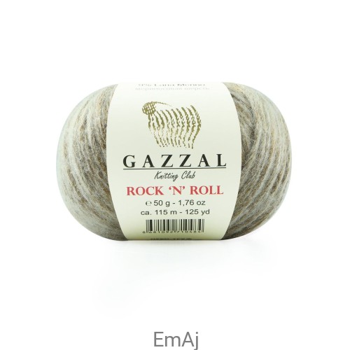 Gazzal Rock'n'roll  merino akryl poliamid 4202