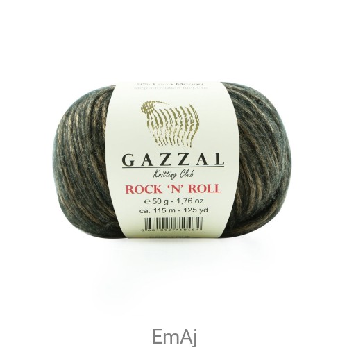 Gazzal Rock'n'roll  merino akryl poliamid 13181