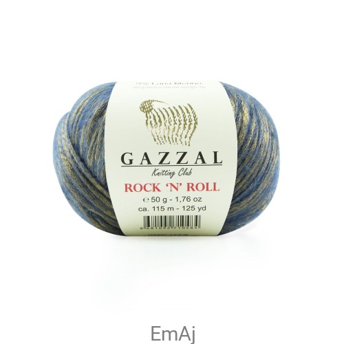 Gazzal Rock'n'roll  merino akryl poliamid 13184