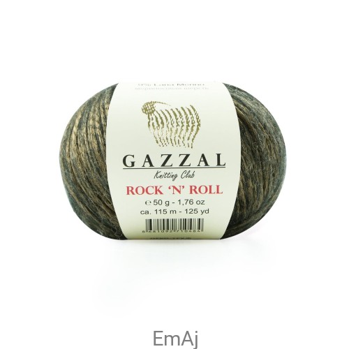 Gazzal Rock'n'roll  merino akryl poliamid 13186
