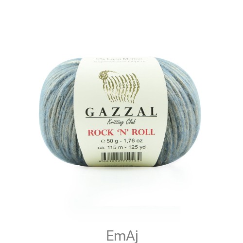 Gazzal Rock'n'roll  merino akryl poliamid 13478