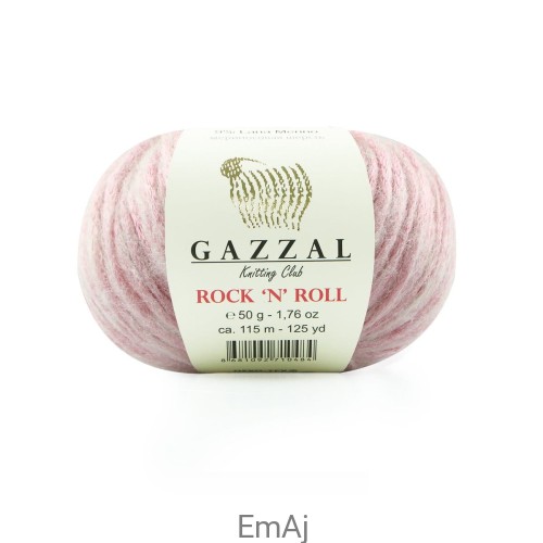 Gazzal Rock'n'roll  merino akryl poliamid 13909