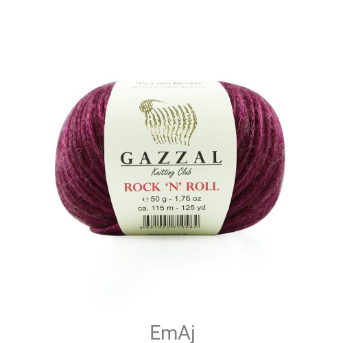 Gazzal Rock'n'roll  merino akryl poliamid 13912