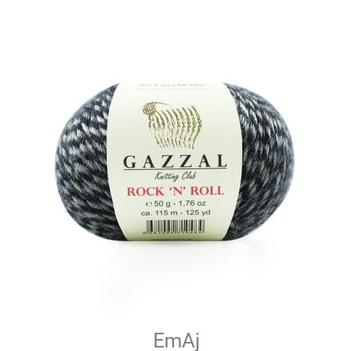 Gazzal Rock'n'roll  merino akryl poliamid 13953