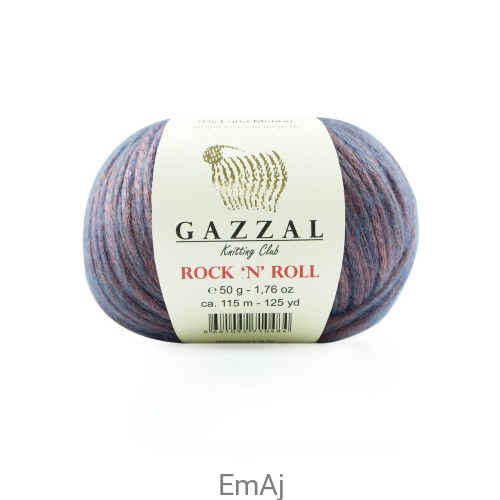 Gazzal Rock'n'roll  merino akryl poliamid 13902
