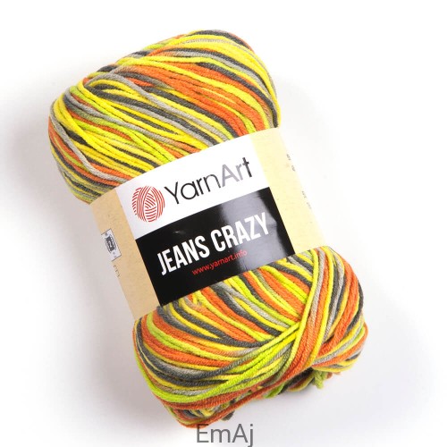 YarnArt Jeans Crazy włóczka cieniowana 7201