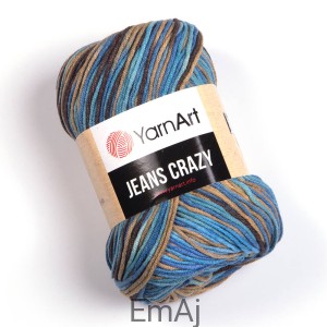YarnArt Jeans Crazy włóczka cieniowana 7202