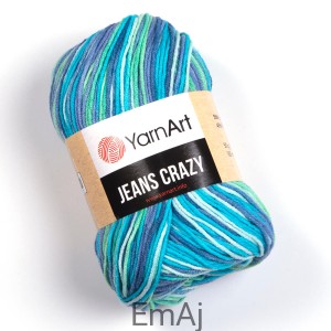 YarnArt Jeans Crazy włóczka cieniowana 7204