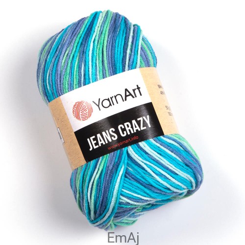 YarnArt Jeans Crazy włóczka cieniowana 7204