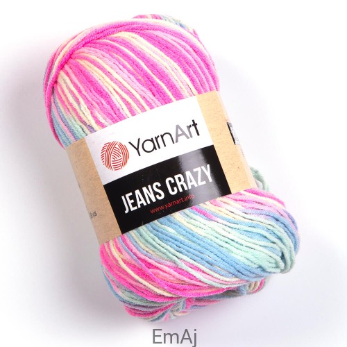 YarnArt Jeans Crazy włóczka cieniowana 7205