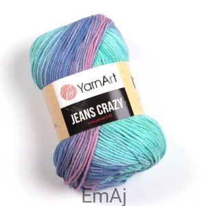 YarnArt Jeans Crazy włóczka cieniowana 8203