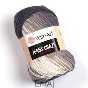 YarnArt Jeans Crazy włóczka cieniowana 8204
