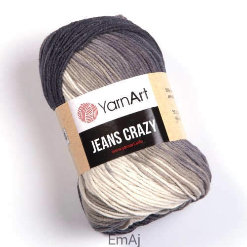 YarnArt Jeans Crazy włóczka cieniowana 8204