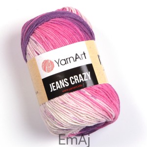 YarnArt Jeans Crazy włóczka cieniowana 8206