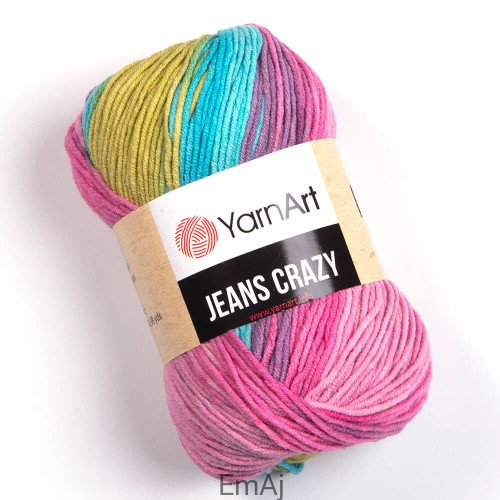 YarnArt Jeans Crazy włóczka cieniowana 8211