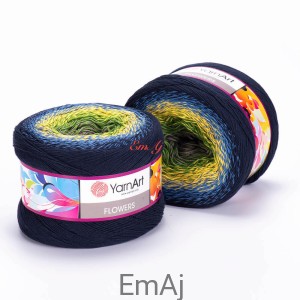 Włóczka Ombre YarnArt Flowers 250 Yarn Art