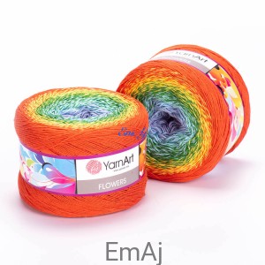 Włóczka Ombre YarnArt Flowers 255 Yarn Art  