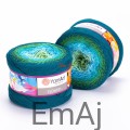 Włóczka Ombre YarnArt Flowers 256 Yarn Art  