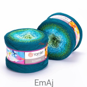 Włóczka Ombre YarnArt Flowers 256 Yarn Art  