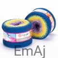 Włóczka Ombre YarnArt Flowers 257 Yarn Art  
