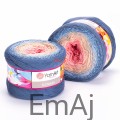 Włóczka Ombre YarnArt Flowers 262 Yarn Art  