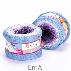 Włóczka Ombre YarnArt Flowers 264 Yarn Art  
