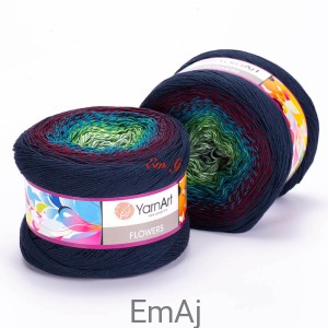 Włóczka Ombre YarnArt Flowers 266 Yarn Art  