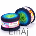 Włóczka Ombre YarnArt Flowers 300 Yarn Art        