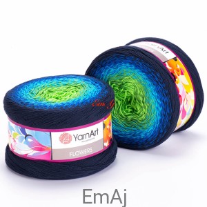 Włóczka Ombre YarnArt Flowers 300 Yarn Art        