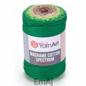 Macrame Cotton Spectrum Sznurek Ombre 1322